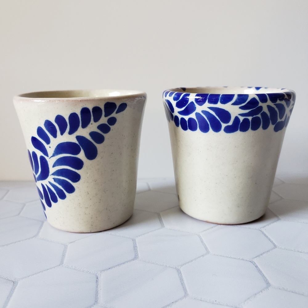 Mexican Talavera Planter Set